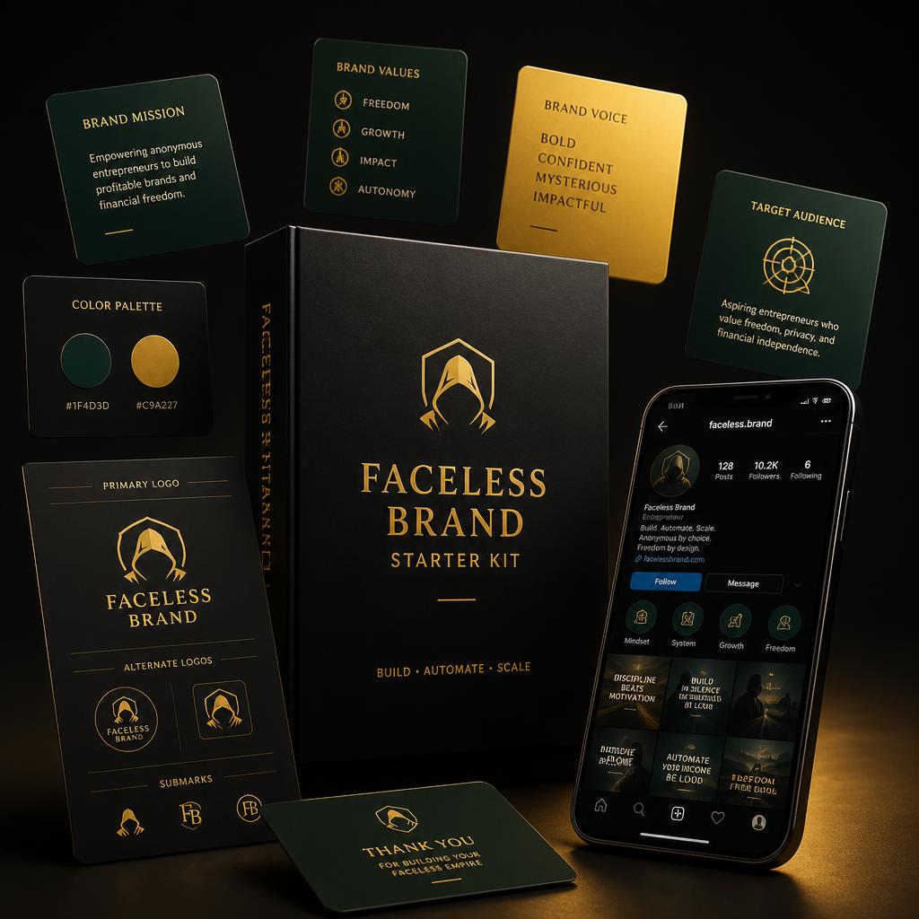 Faceless Brand Starter Kit