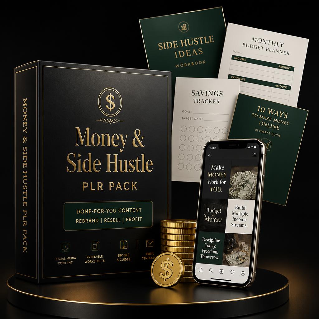 Money & Side Hustle PLR Pack
