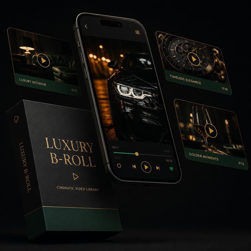 Luxury B-Roll Vault — Noir