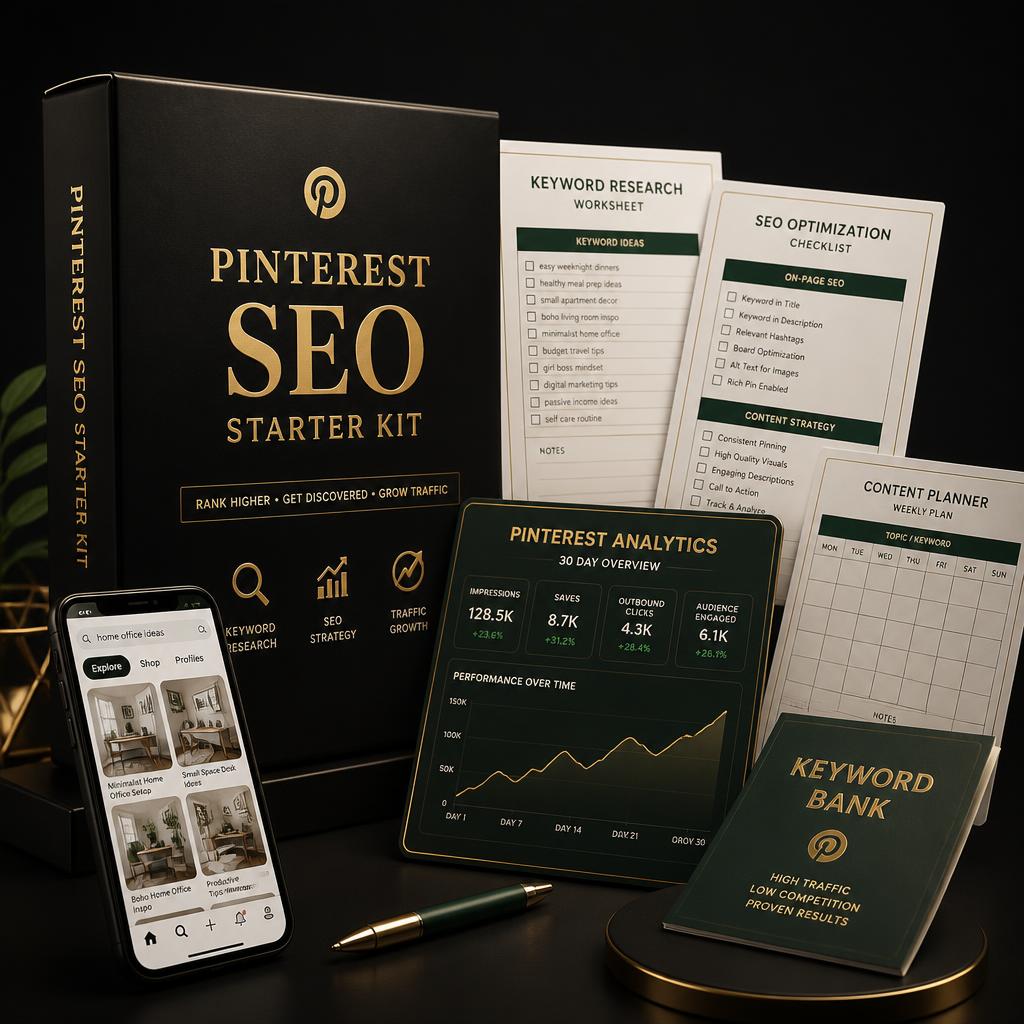 Pinterest SEO Starter Kit